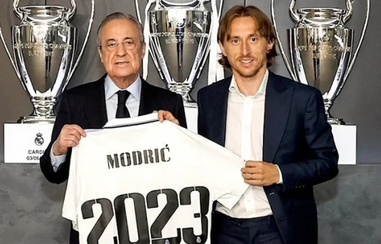 Luka Modric, 1 yıl daha Real Madrid'de!