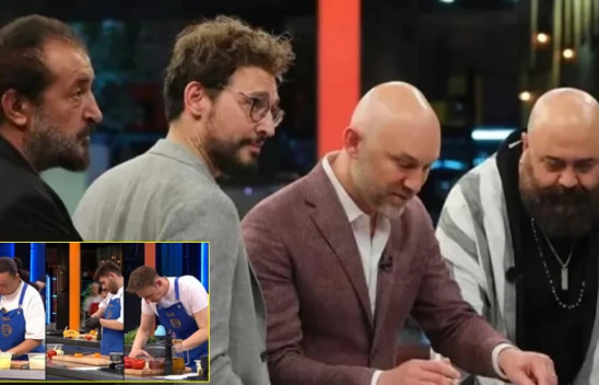 MasterChef'te stüdyoda ortam bir anda gerildi, Mehmet şef müdahale etti! 'Sen neyin tribindesin'