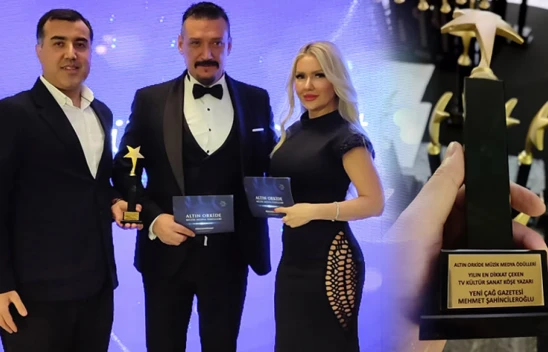 Mehmet Şahincileroğlu'na 'Altın Orkide' ödülü