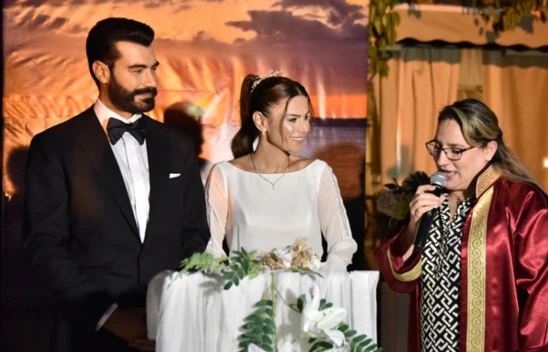 Murat Ünalmış'tan sürpriz nikah, 3 yıllık aşkıyla evlendi