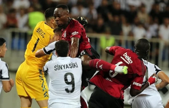 Neftçi Bakü'yü deplasmanda yenen Beşiktaş avantajı kaptı