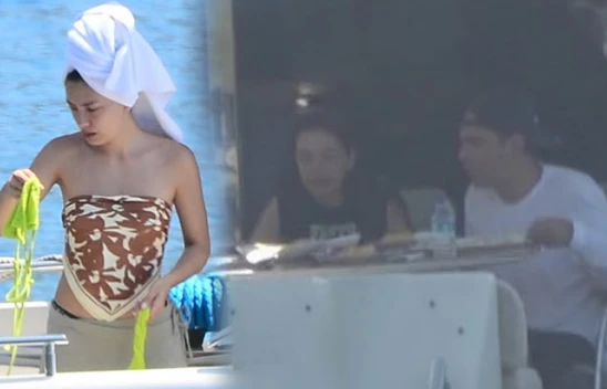 Neslihan Atagül ile Kadir Doğulu mavi tura çıktı