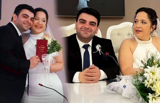 Oyuncu çift Talha Karcı ile Didem Ruhi evlendi