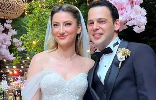 Oyuncu Cihan Şimşek ile Sinem Deniz evlendi