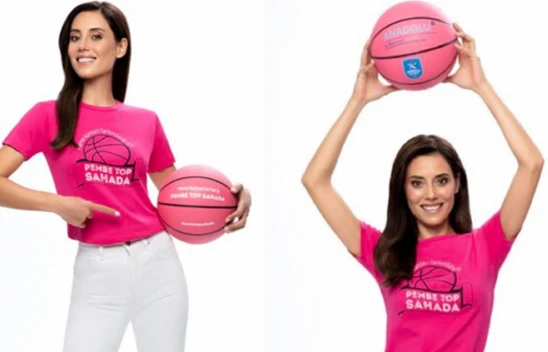 Pembe Top sahada 10. kez havalanacak! Temsilcisi Cansu Dere olacak!