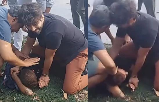 Rol gerçek oldu! Şükrü Özyıldız, İstanbul'un göbeğinde hırsız yakaladı!