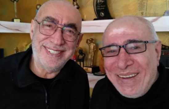 Şener Şen ile İlyas Salman buluştu! 'Kırk altı yıllık dostum gelmiş'