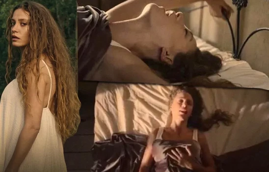 Serenay Sarıkaya'nın orgazm sahnesi Şahmaran dizisine damgasını vurdu