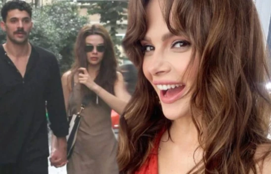 Sinem Ünsal ile Halit Özgür Sarı, ilk kez el ele görüntülendi