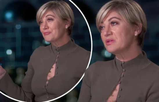 Sunucu Tara Brown'un canlı yayın talihsizliği