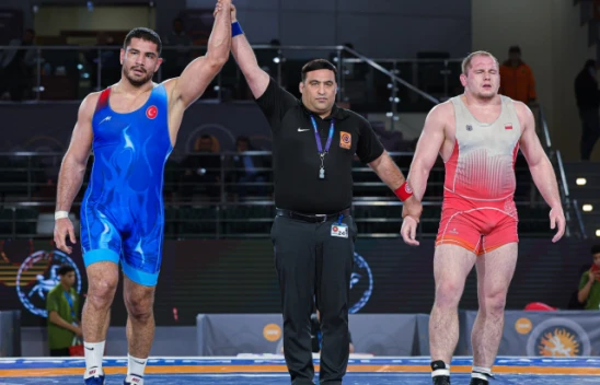 Taha Akgül, altın madalyanın sahibi oldu