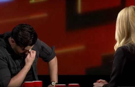 Tolgahan Sayışman'ı duygulandıran soru! Gözyaşlarına boğuldu!