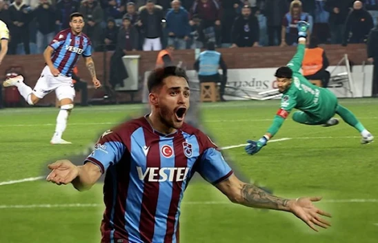 Trabzonspor, lider Fenerbahçe'yi devirdi