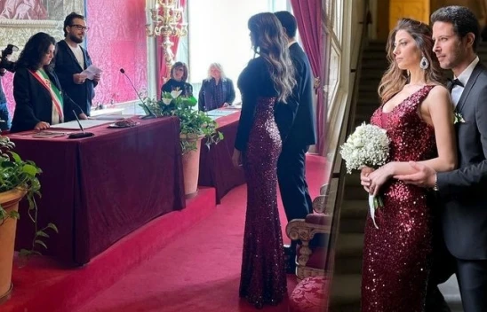Tuan Tunalı ile Angela Caccamo, İtalya'da evlendi