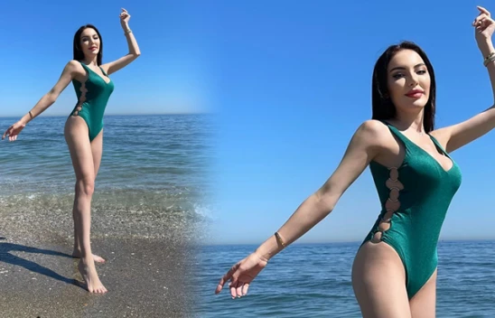 Tuğçe Aral, tatil sezonunu açtı