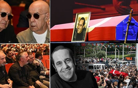 Usta sanatçı Özkan Uğur, son yolculuğuna uğurlandı