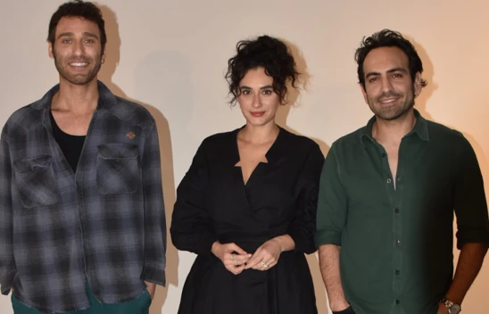 'Yaren Leylek' filminin oyuncuları afiş çekiminde bir araya geldi