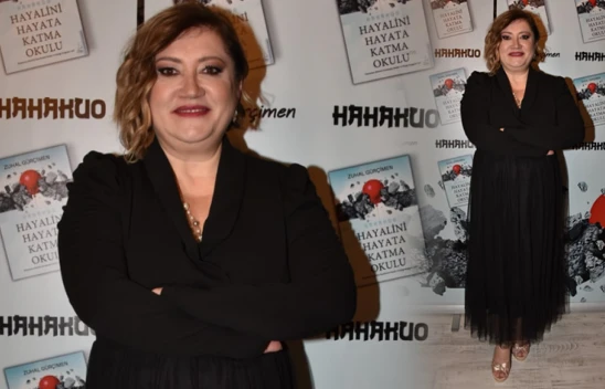 Zuhal Gürçimen, 'Hayalini Hayata Katma Okulu' kitabını tanıttı