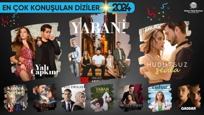 2024 yılında X'te en çok konuşulan diziler belli oldu