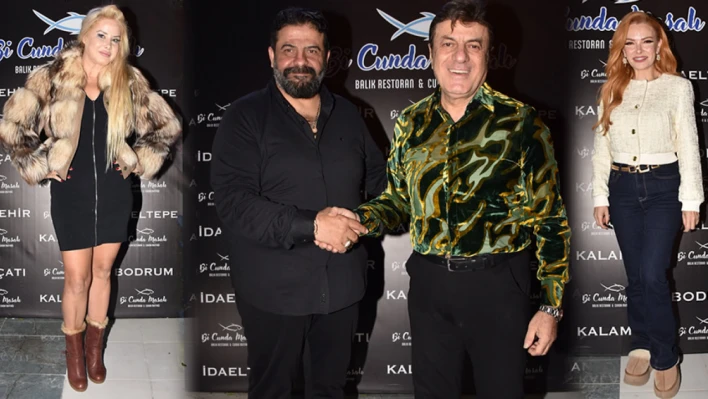  Açılışta Coşkun Sabah izdihamı
