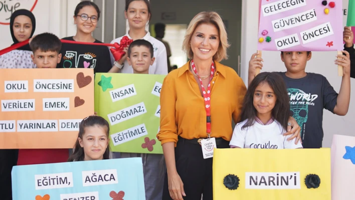 Gülben Ergen sözünü tuttu! Çocuklar Gülsün Diye Derneği, Narin Anaokulu'nu Diyarbakır'da açıyor!