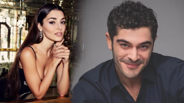 Hande Erçel ve Burak Deniz'li İki Yabancı'nın afişi çekiliyor