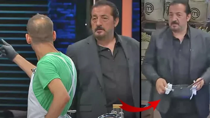 MasterChef'te kural ihlali! Mehmet Şef küplere bindi!