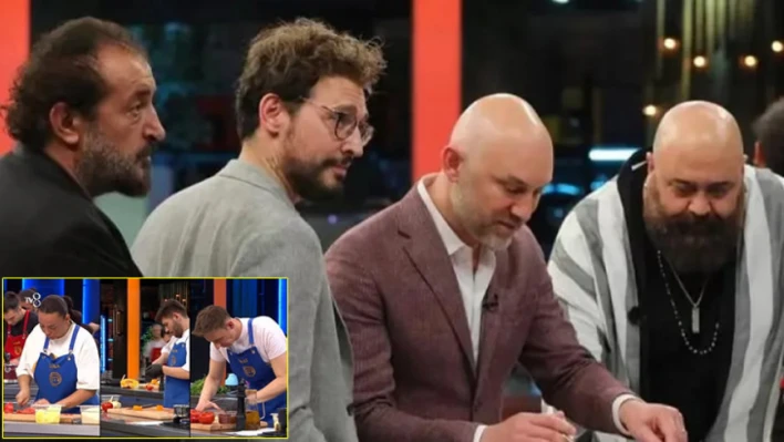 MasterChef'te stüdyoda ortam bir anda gerildi, Mehmet şef müdahale etti! 'Sen neyin tribindesin'