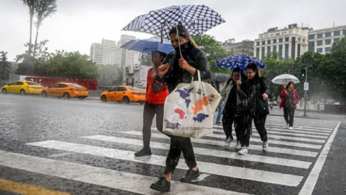 Meteoroloji'den 24 il için sarı kod! Gök gürültülü sağanak yağmur var!