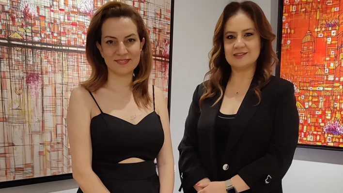 Reyhan Uludağ'ın 20. kişisel sergisi 'Dijital İnsancık-Bana Çizgini Anlat' açıldı