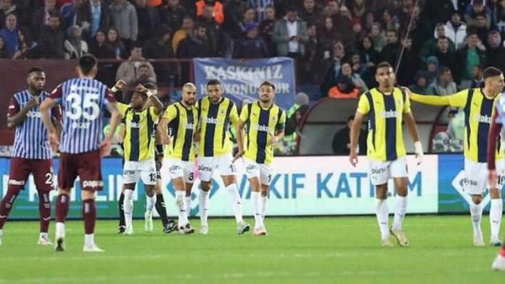 Trabzon'da çılgın gece! Fenerbahçe 90+12'de kazandı!