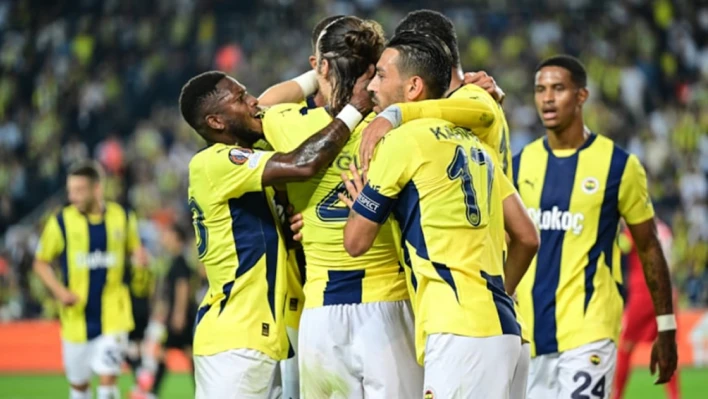 Union Saint-Gilloise'yı mağlup eden Fenerbahçe, Avrupa Ligi'ne galibiyetle başladı