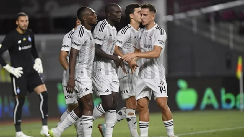 Beşiktaş, Dinamo Kiev karşısında avantajı 90+4'te kaptı: 3-2